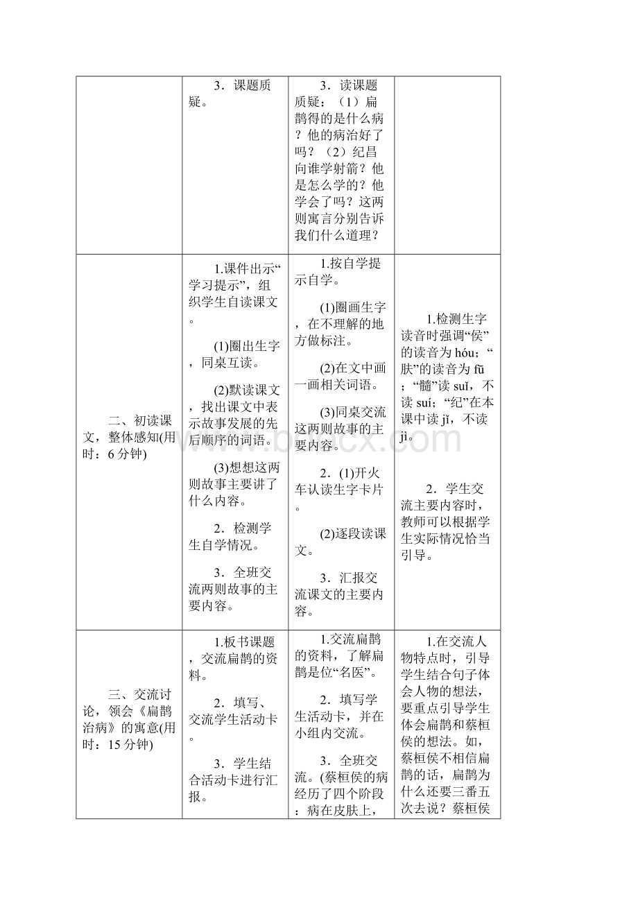 四年级上册语文教案27《故事二则》人教部编版.docx_第2页