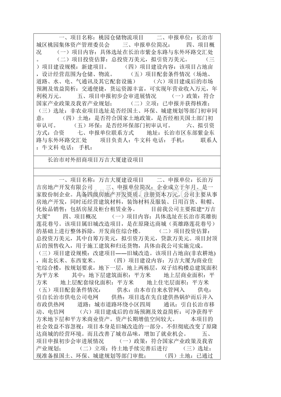 市对外招商项目服务业.docx_第3页