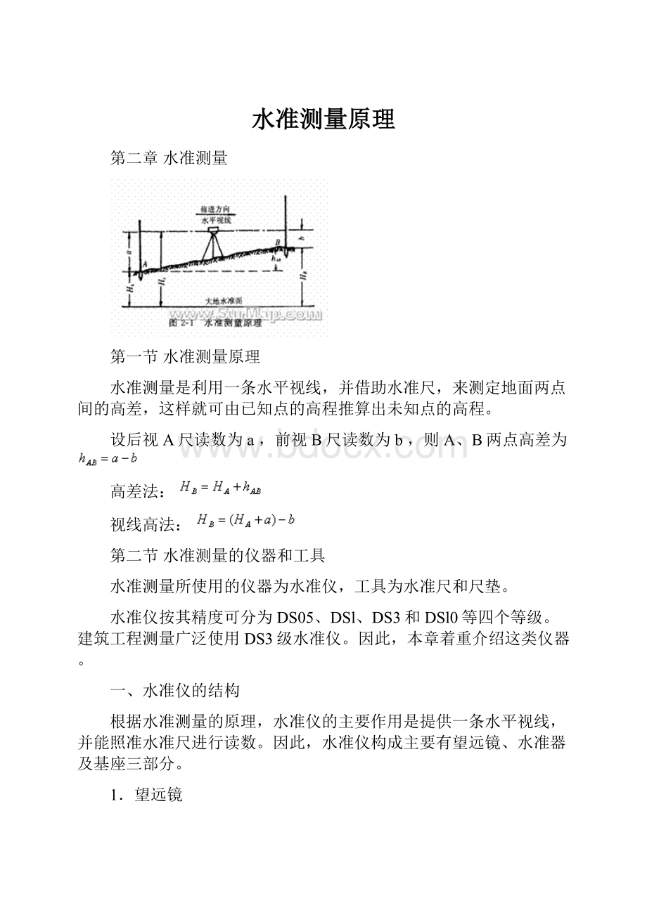 水准测量原理.docx