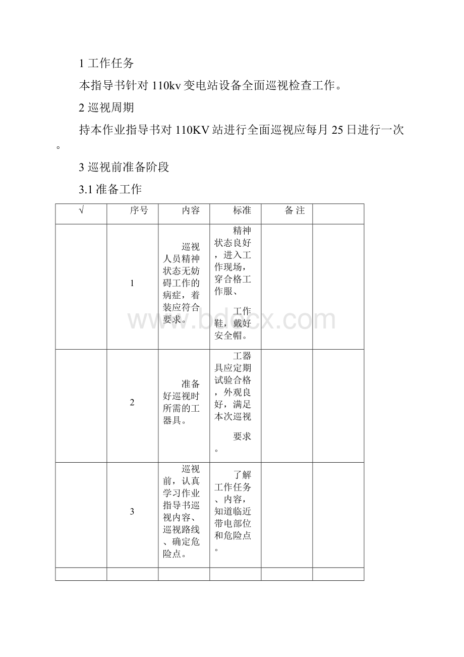 110kV变电站巡视标准化作业指导书.docx_第2页