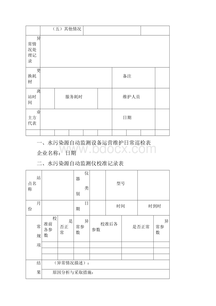 在线运行维护记录参考样本.docx_第2页