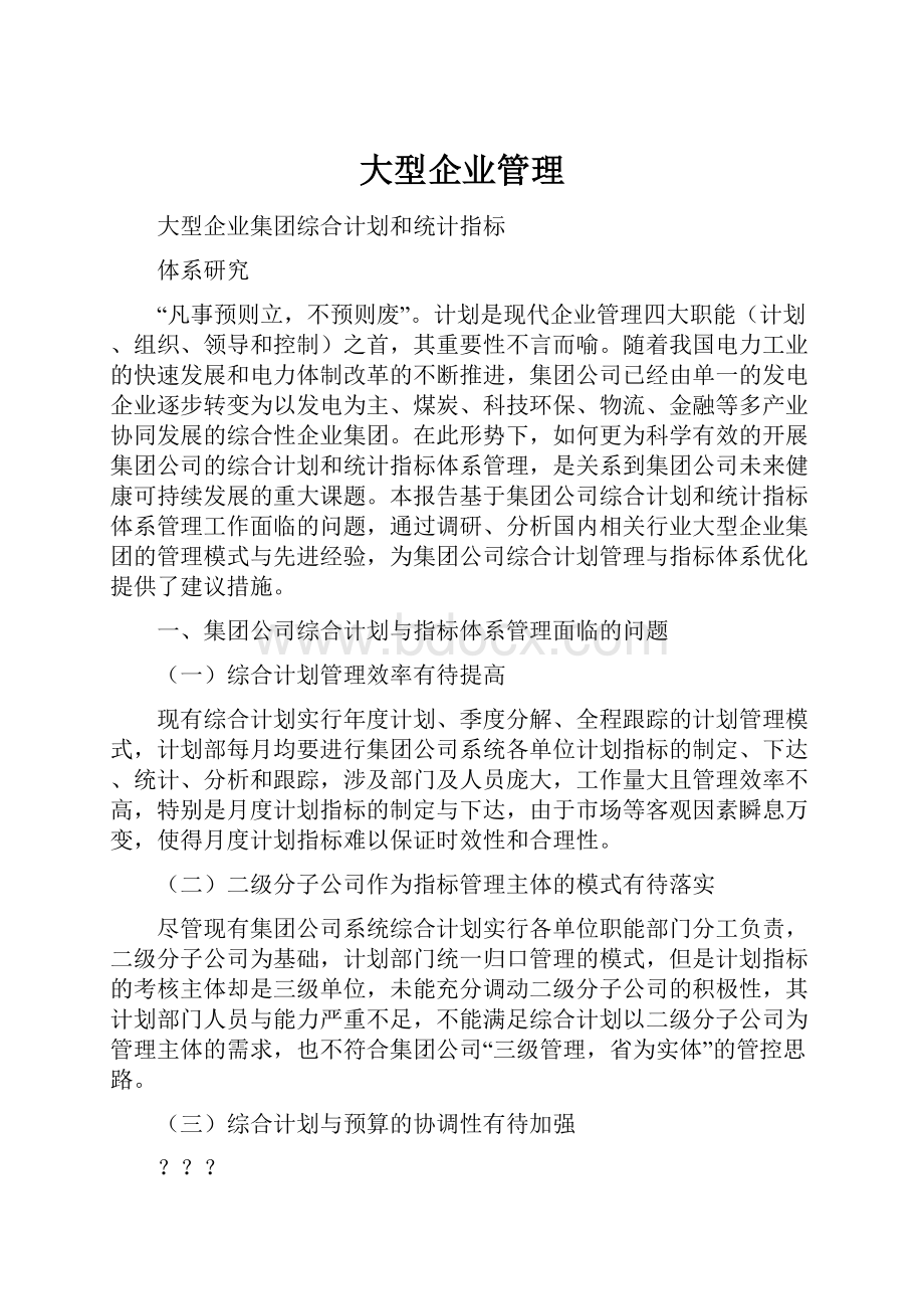 大型企业管理.docx_第1页