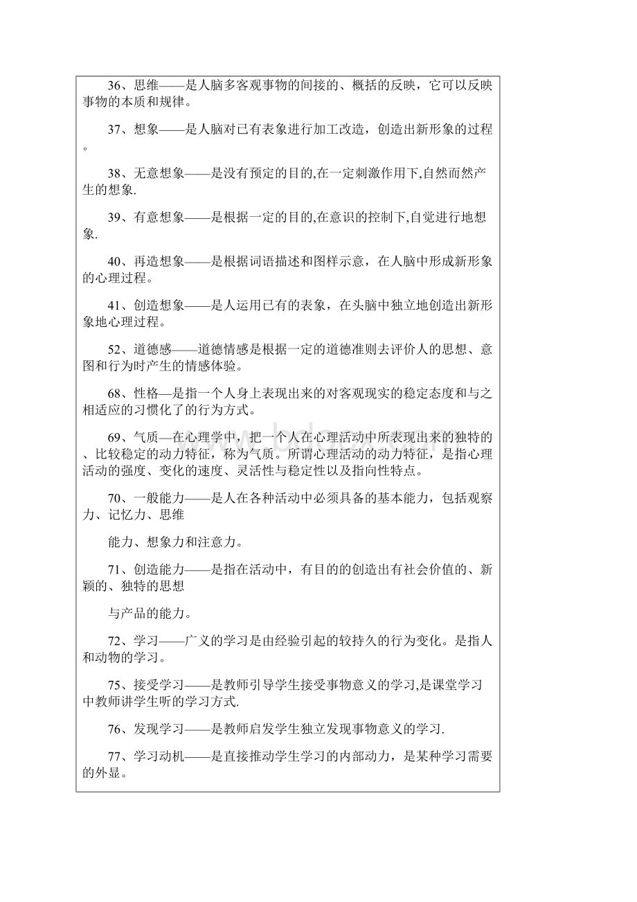 教育学心理学复习资料之心理学复习资料1.docx_第2页