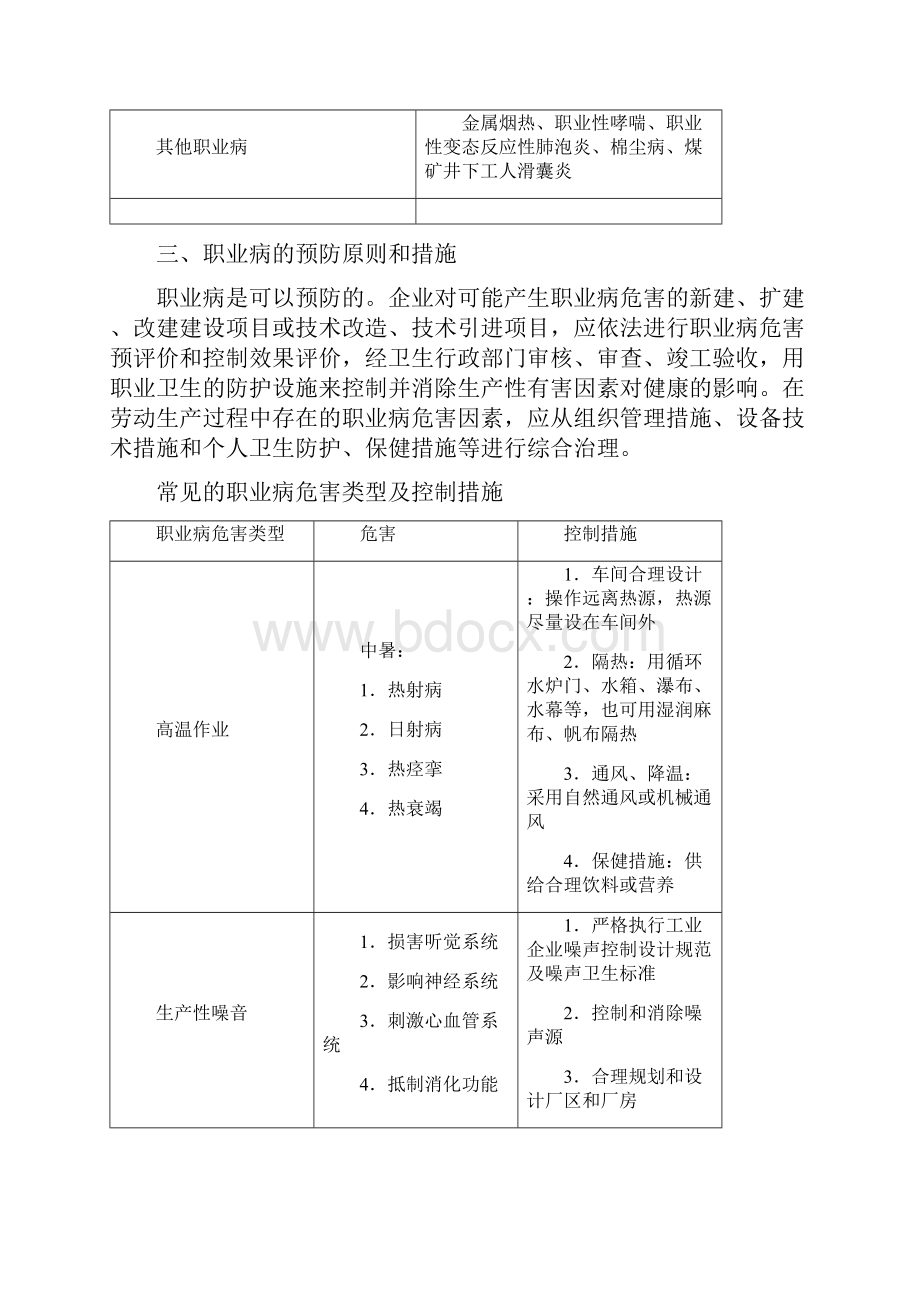 职业卫生危害防护知识.docx_第3页