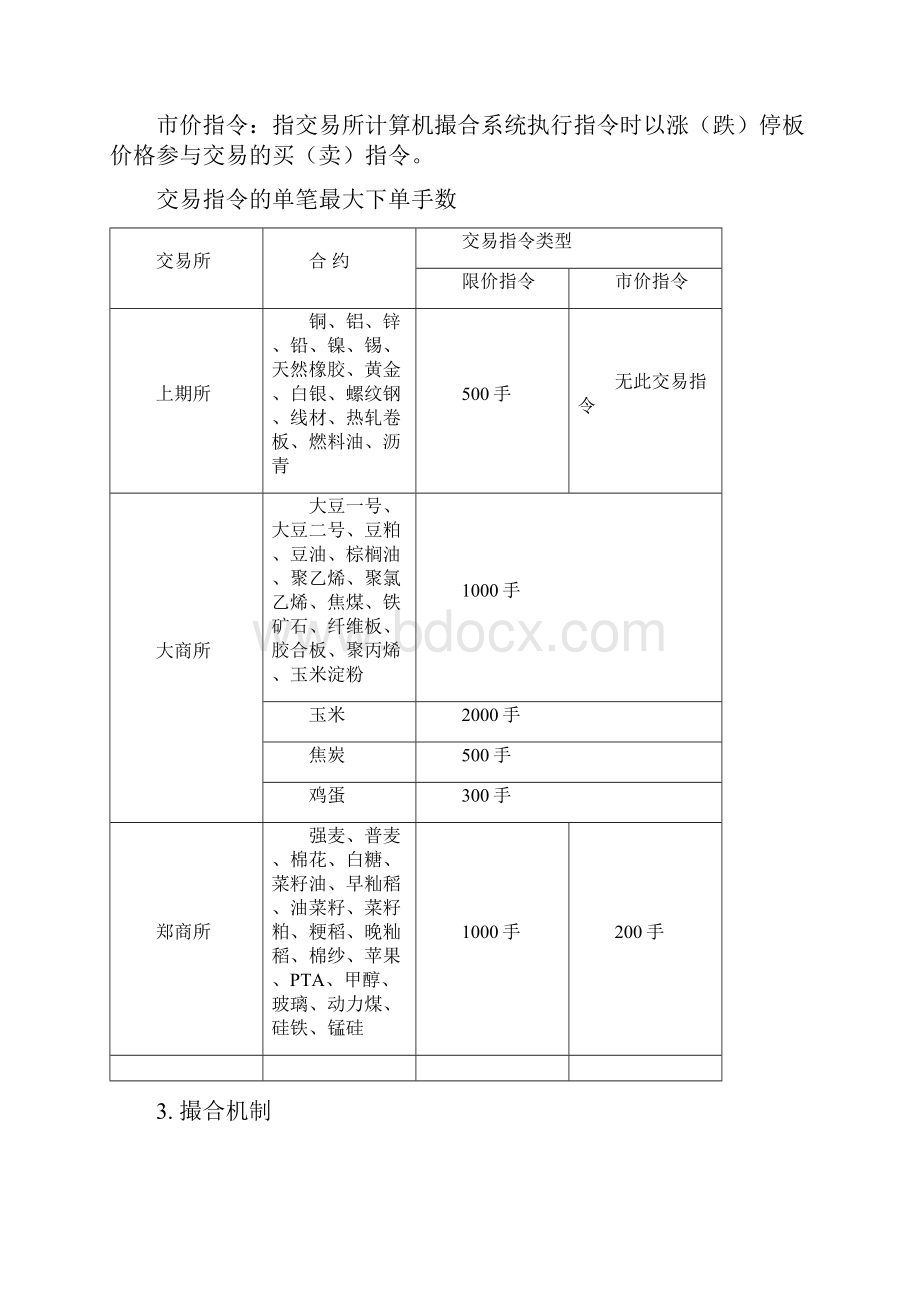 三大商品期货交易所规则要点整理.docx_第3页