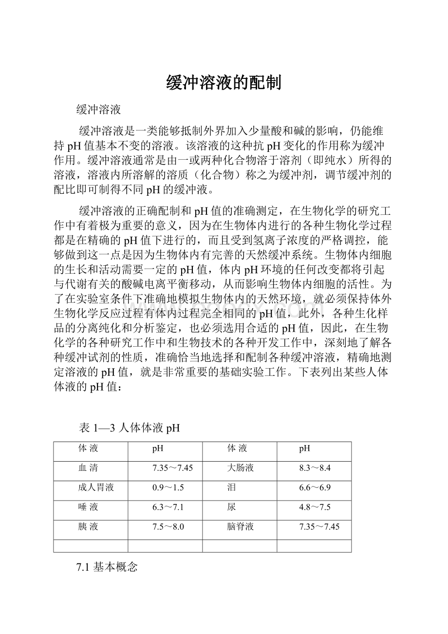 缓冲溶液的配制.docx_第1页