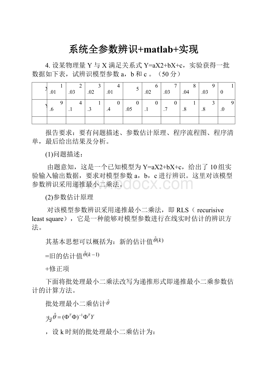 系统全参数辨识+matlab+实现.docx_第1页