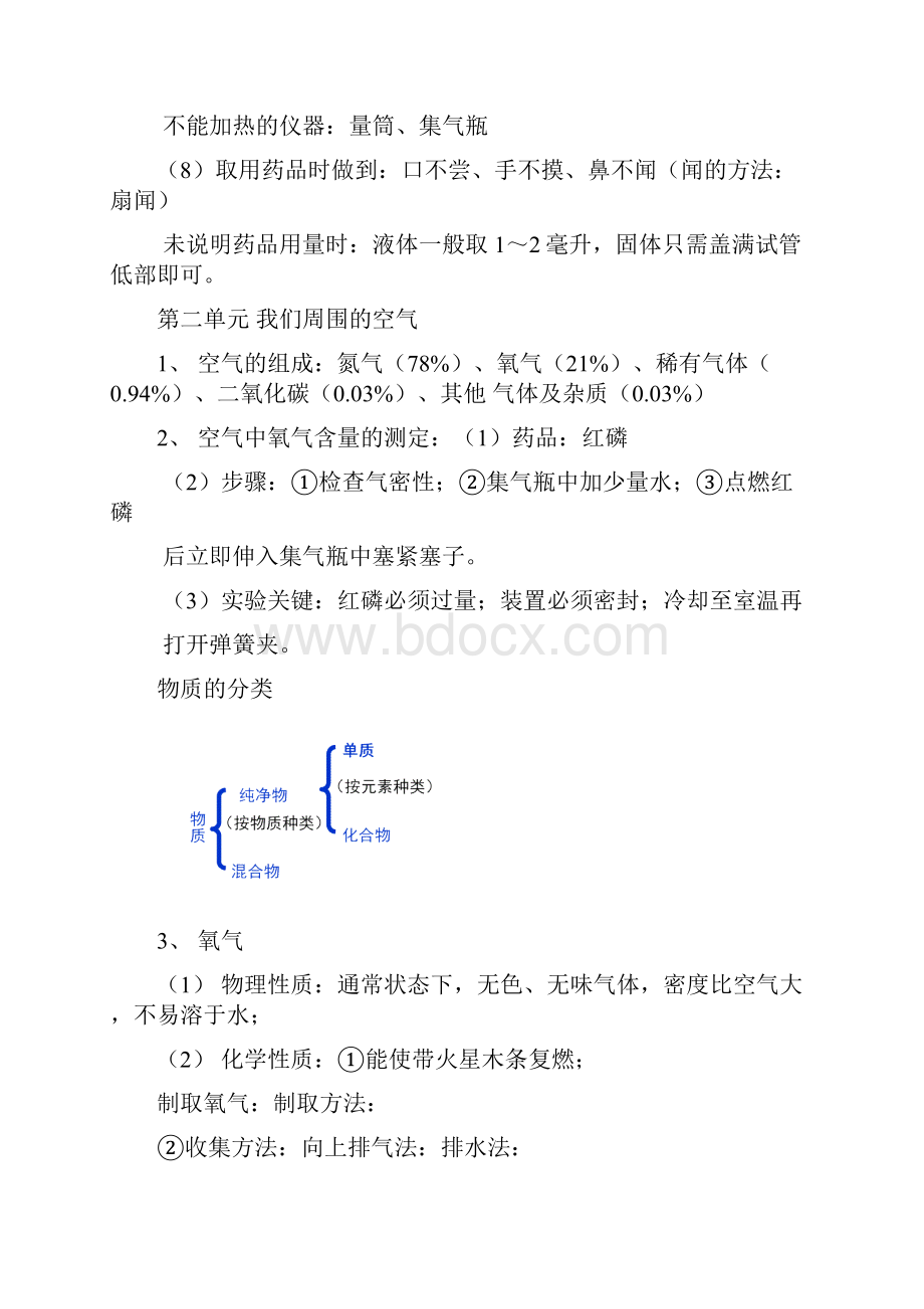 word完整版初三化学上册知识点总结推荐文档.docx_第3页