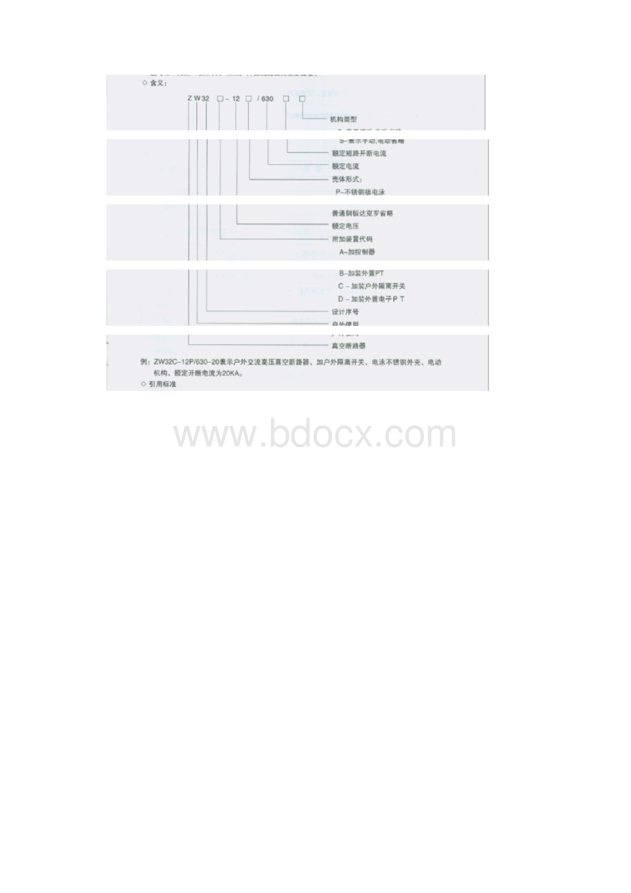 ZW2312户外高压真空断路器安装使用说明书.docx_第2页