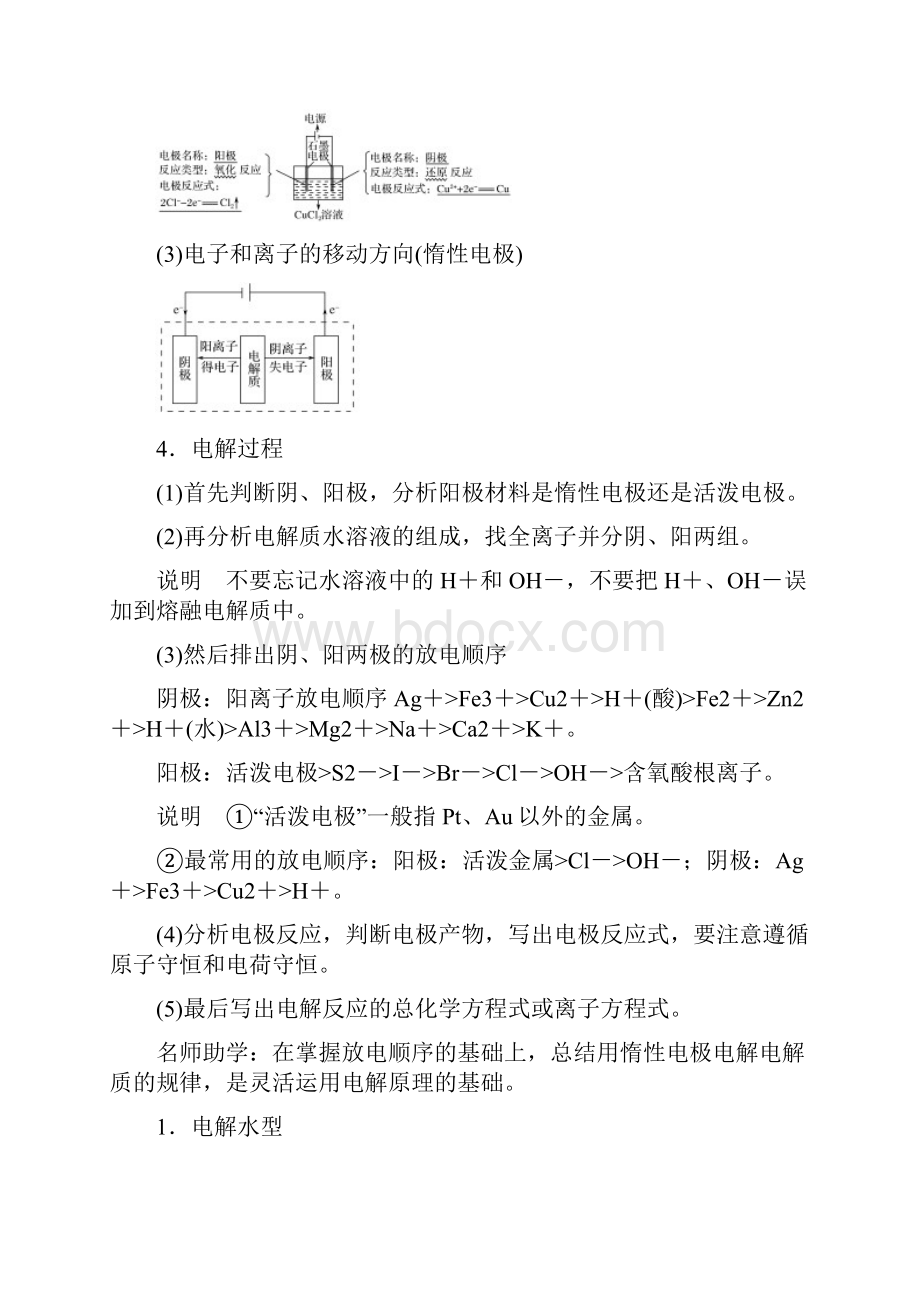 届高考化学总复习第6章化学反应与能量变化第3讲电解池金属的腐蚀与防护配套练习新人教版.docx_第2页