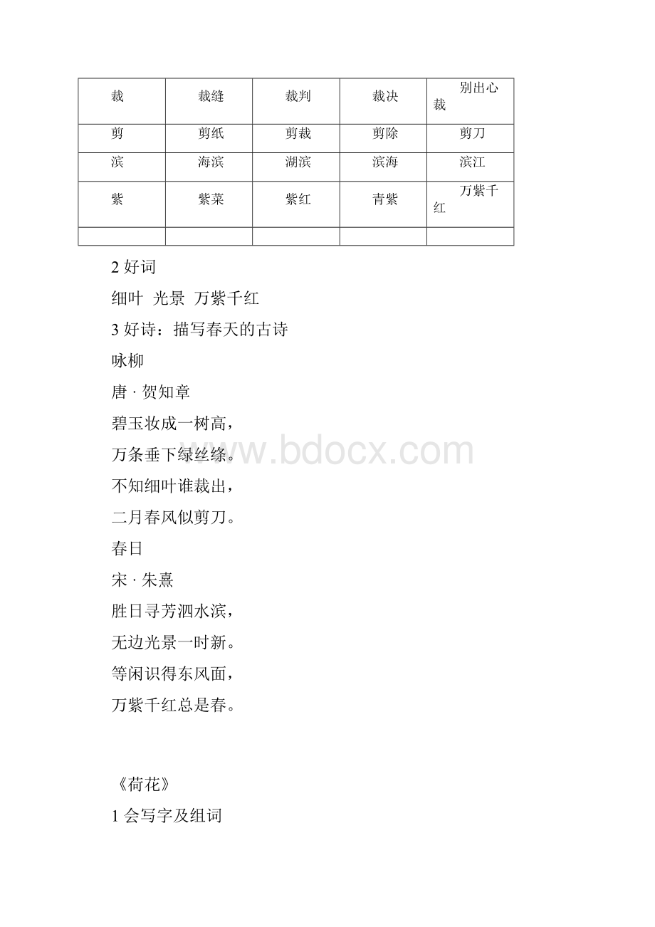 部编版小学三年级语文下册知识要点.docx_第3页