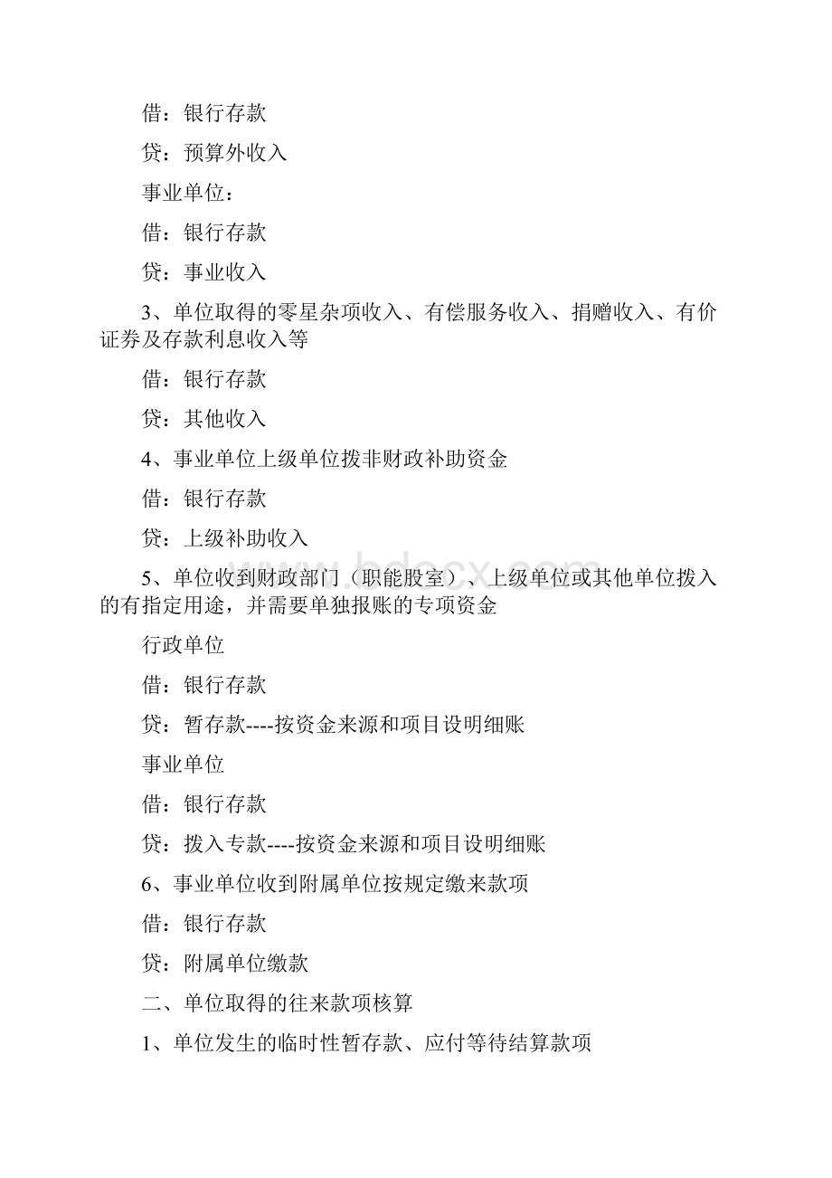 行政事业单位会计账务处理方法.docx_第2页