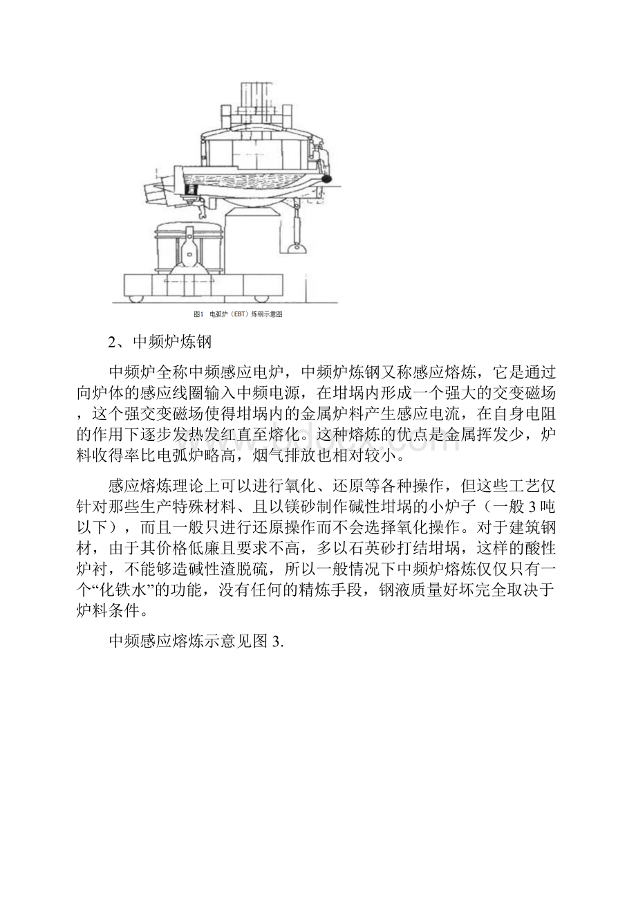 电弧炉与中频炉炼钢工艺与成本分析报告.docx_第3页