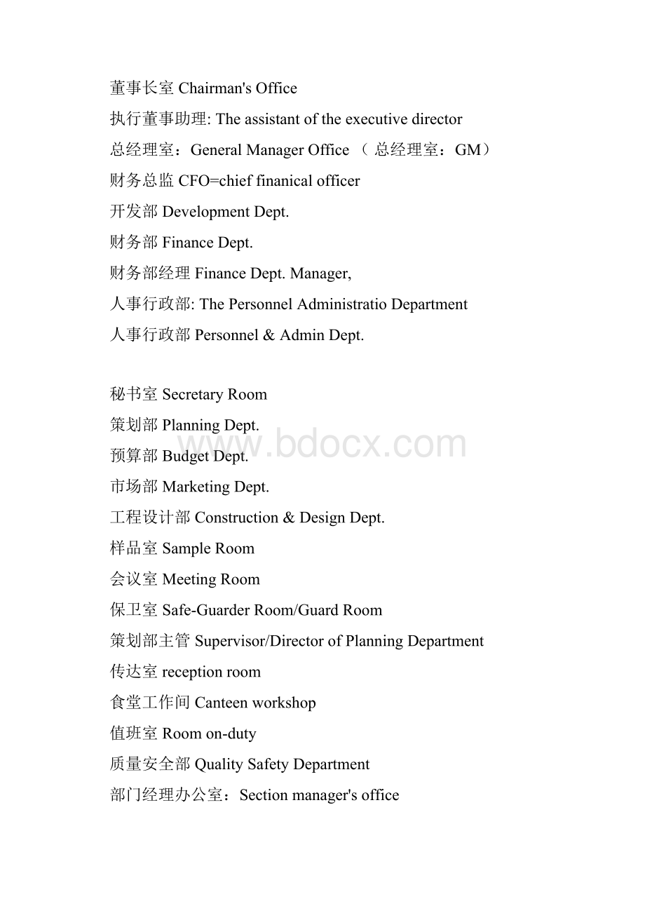 办公室英文大汇总名词.docx_第2页