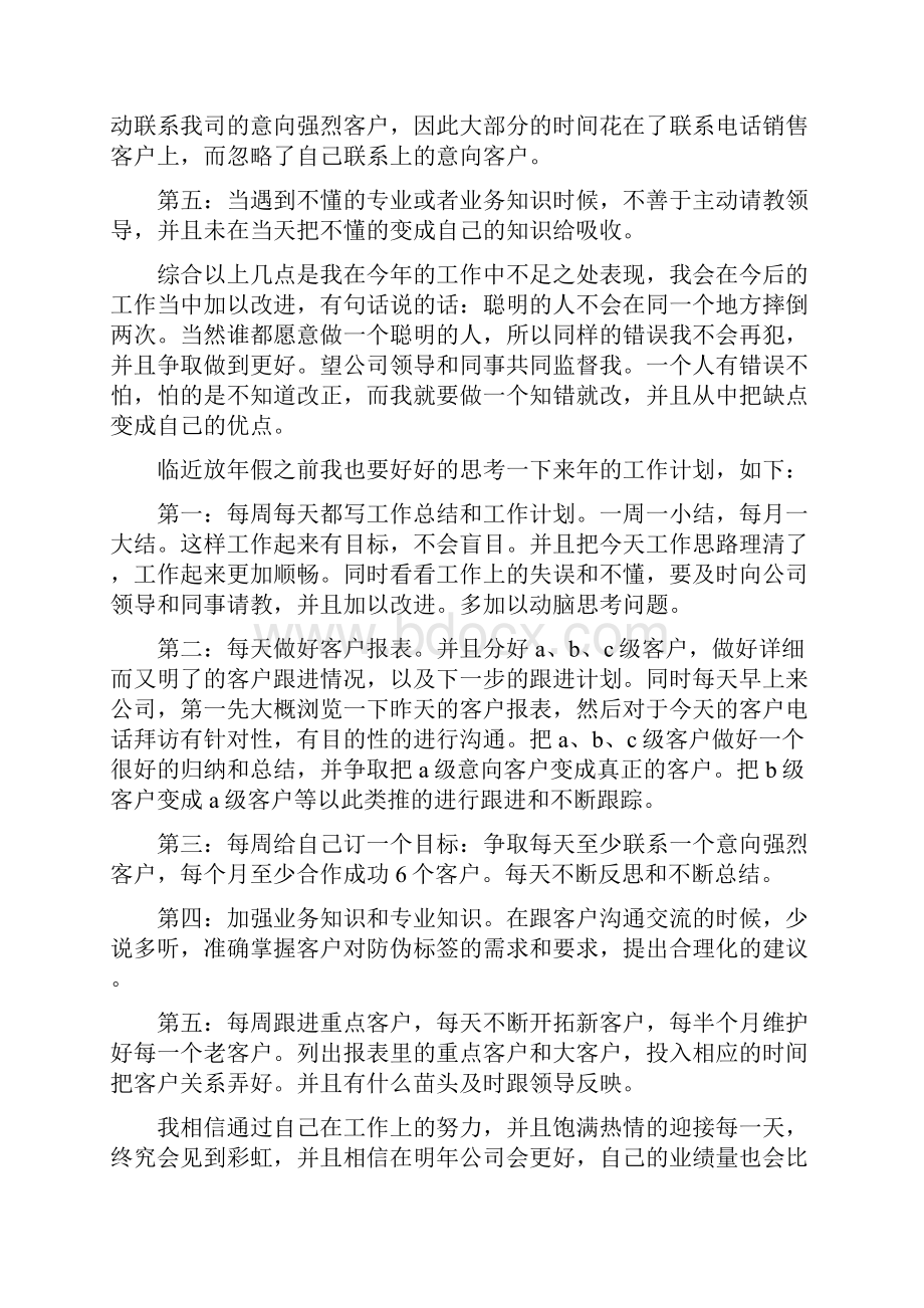 销售员工个人总结.docx_第2页