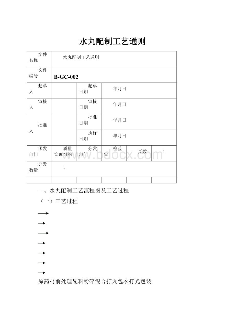 水丸配制工艺通则.docx_第1页