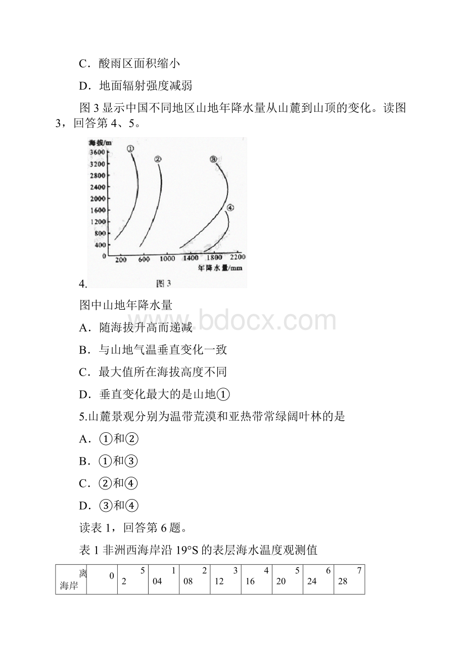 高考文综试题及答案北京卷.docx_第3页