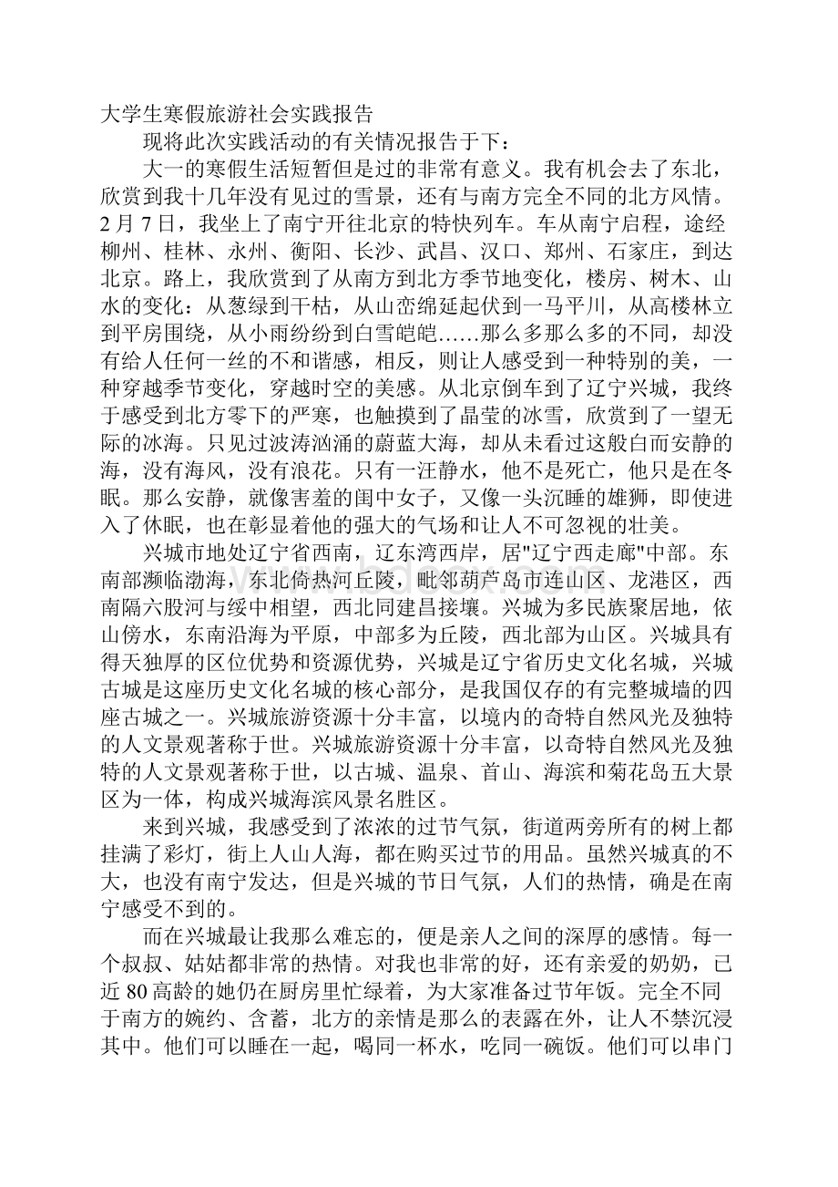 寒假旅游社会实践报告4篇.docx_第3页