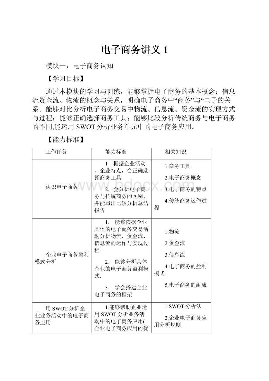 电子商务讲义1.docx_第1页