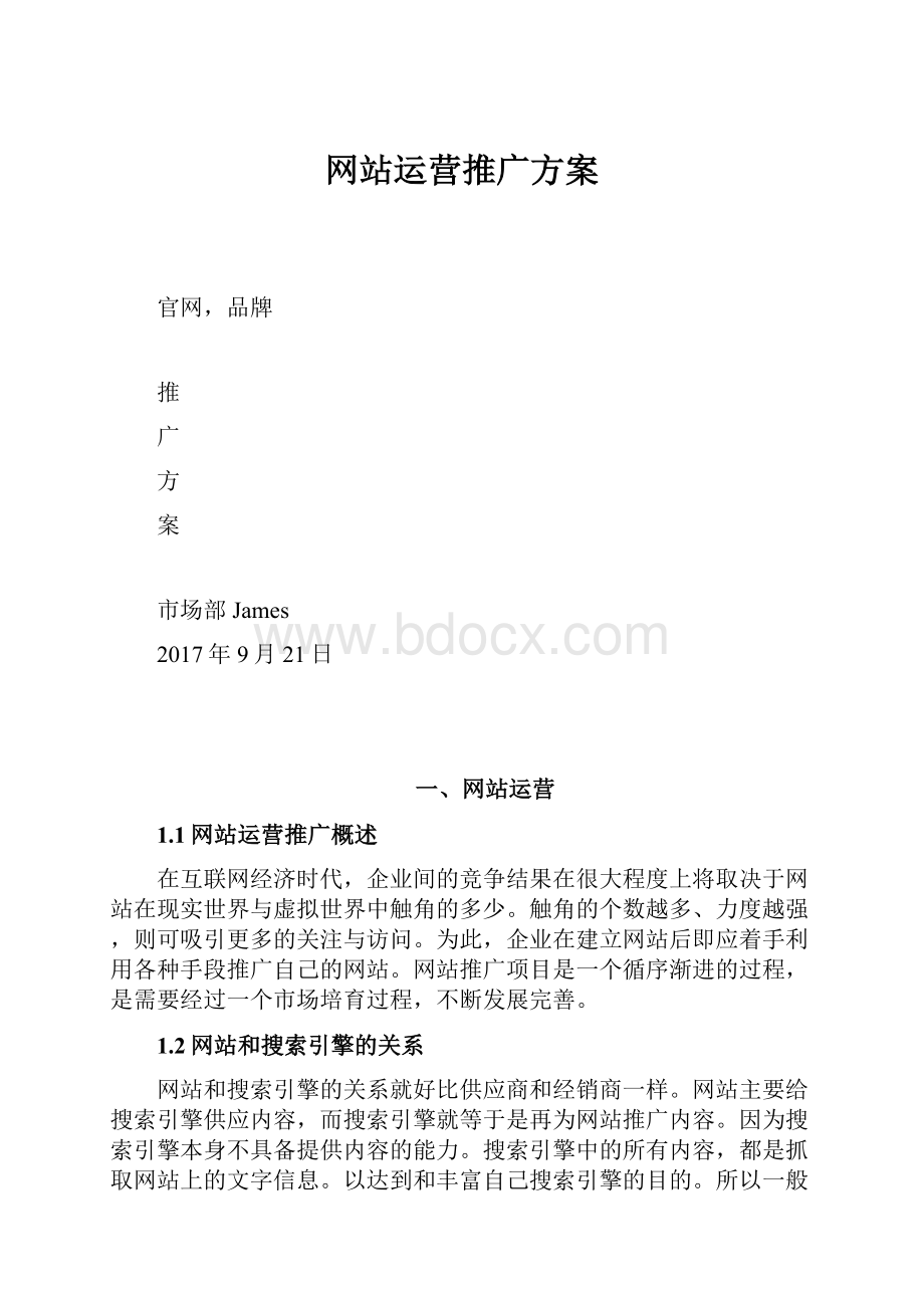 网站运营推广方案.docx