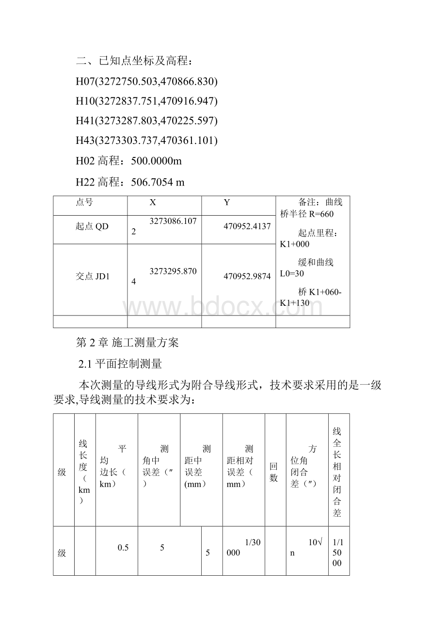 工程测量实习技术报告.docx_第2页