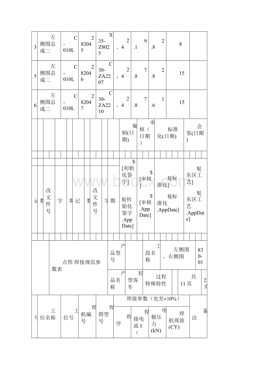 点焊焊接规范标准参数表.docx_第3页