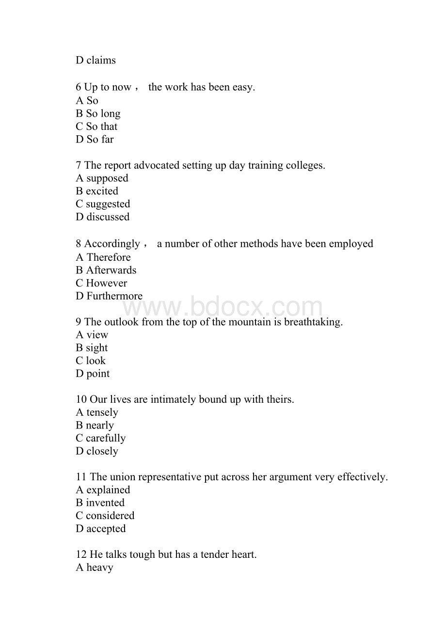 职称英语考前一个月模拟训练综合类 B级.docx_第2页