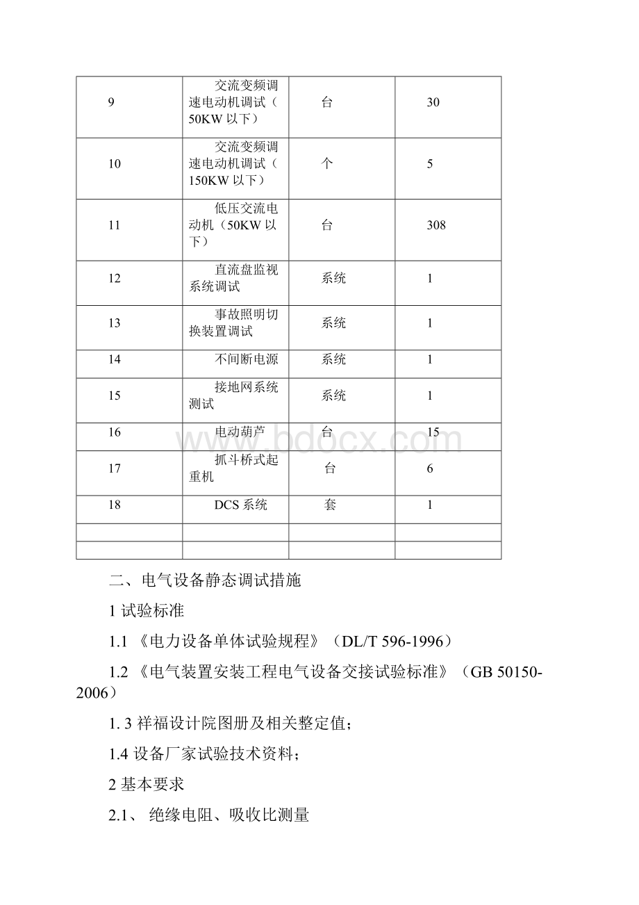 电气单体调试作业指导书.docx_第3页