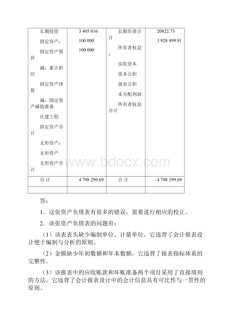 中央电大会计制度设计32道综合案例分析其中20道案例分析题的参考答案1.docx_第2页