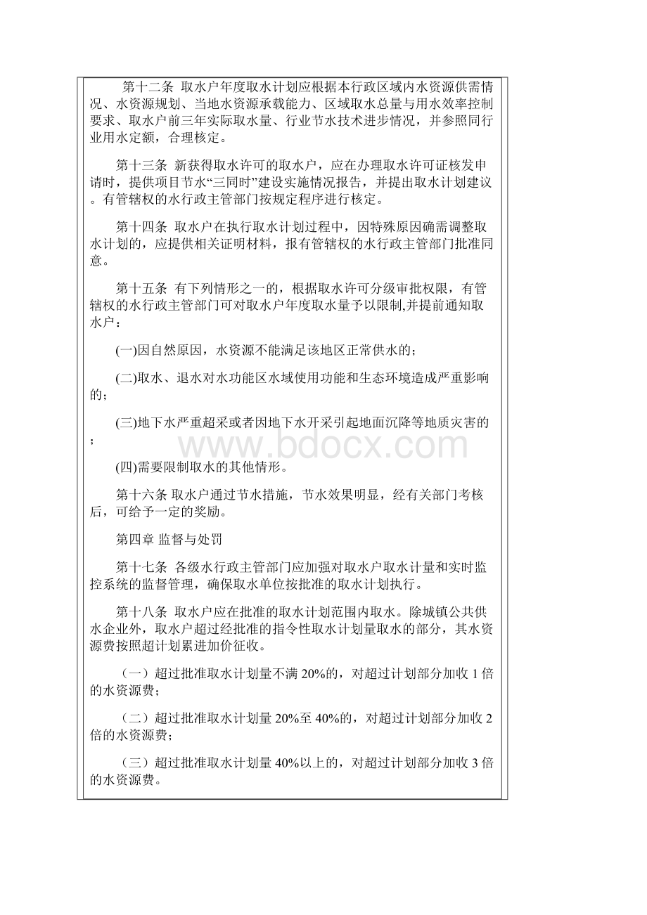 取水户年度取水计划管理规定.docx_第3页