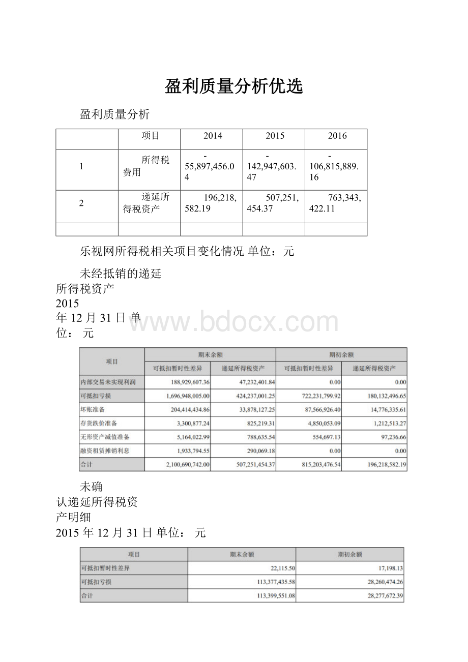 盈利质量分析优选.docx