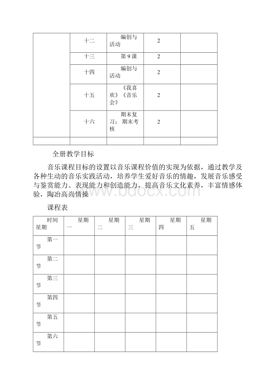 新人音版小学五年级音乐下册教案全册全.docx_第2页