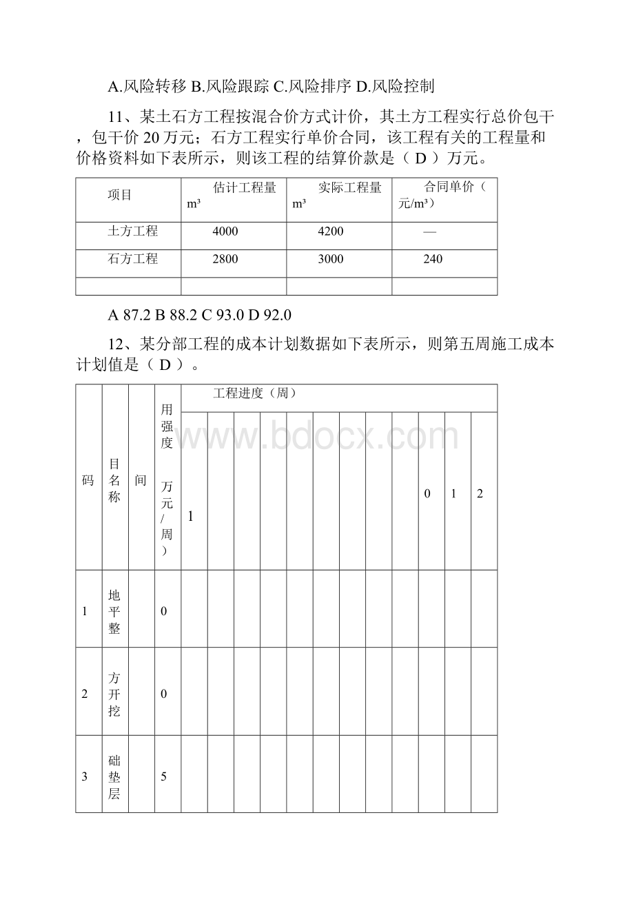 二建建工程施工管理及实务真题.docx_第3页