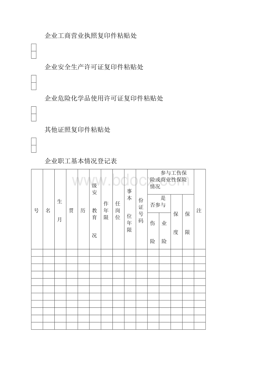 企业安全管理基础台账模板.docx_第3页