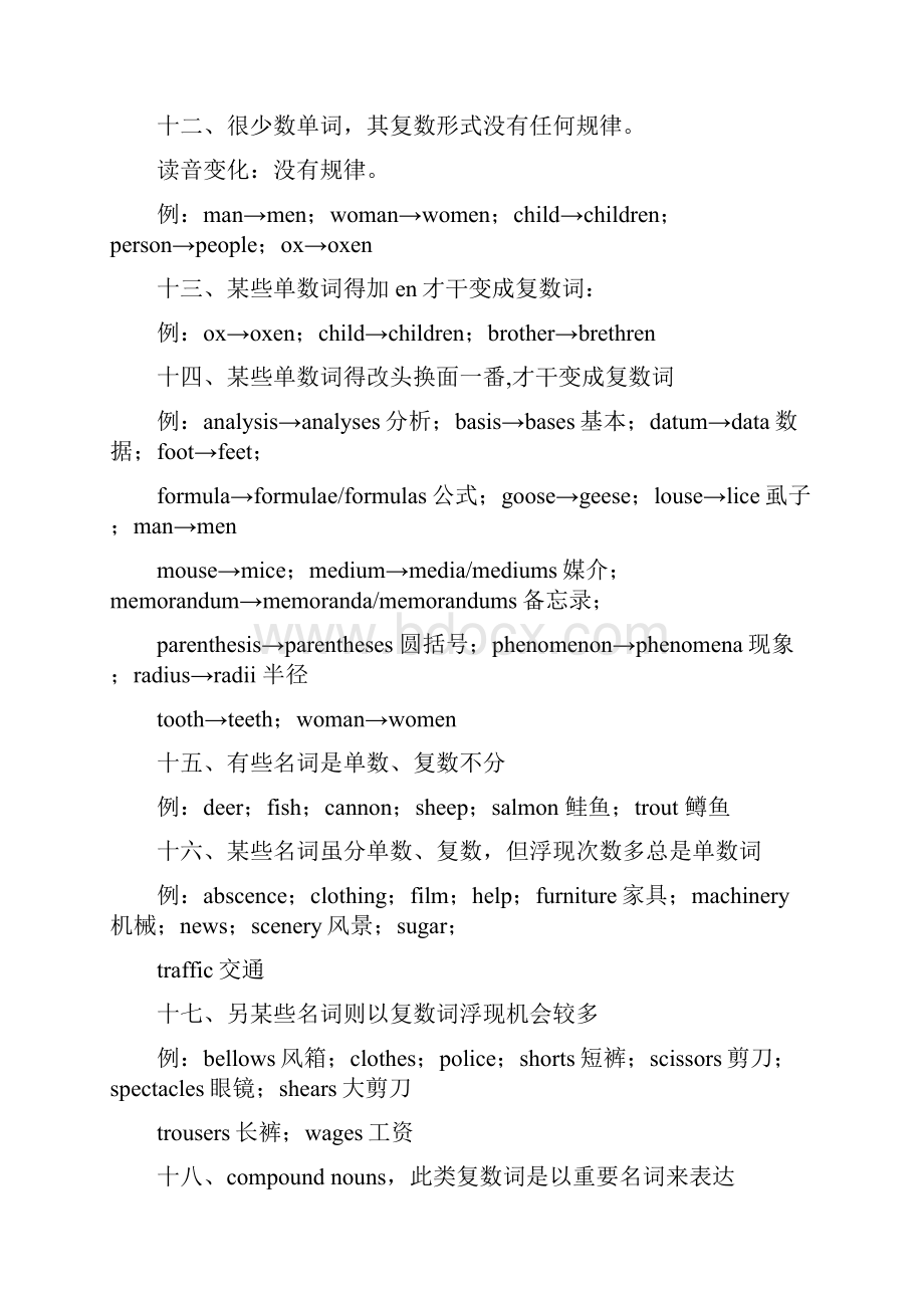 英语复数发音新版规则.docx_第3页