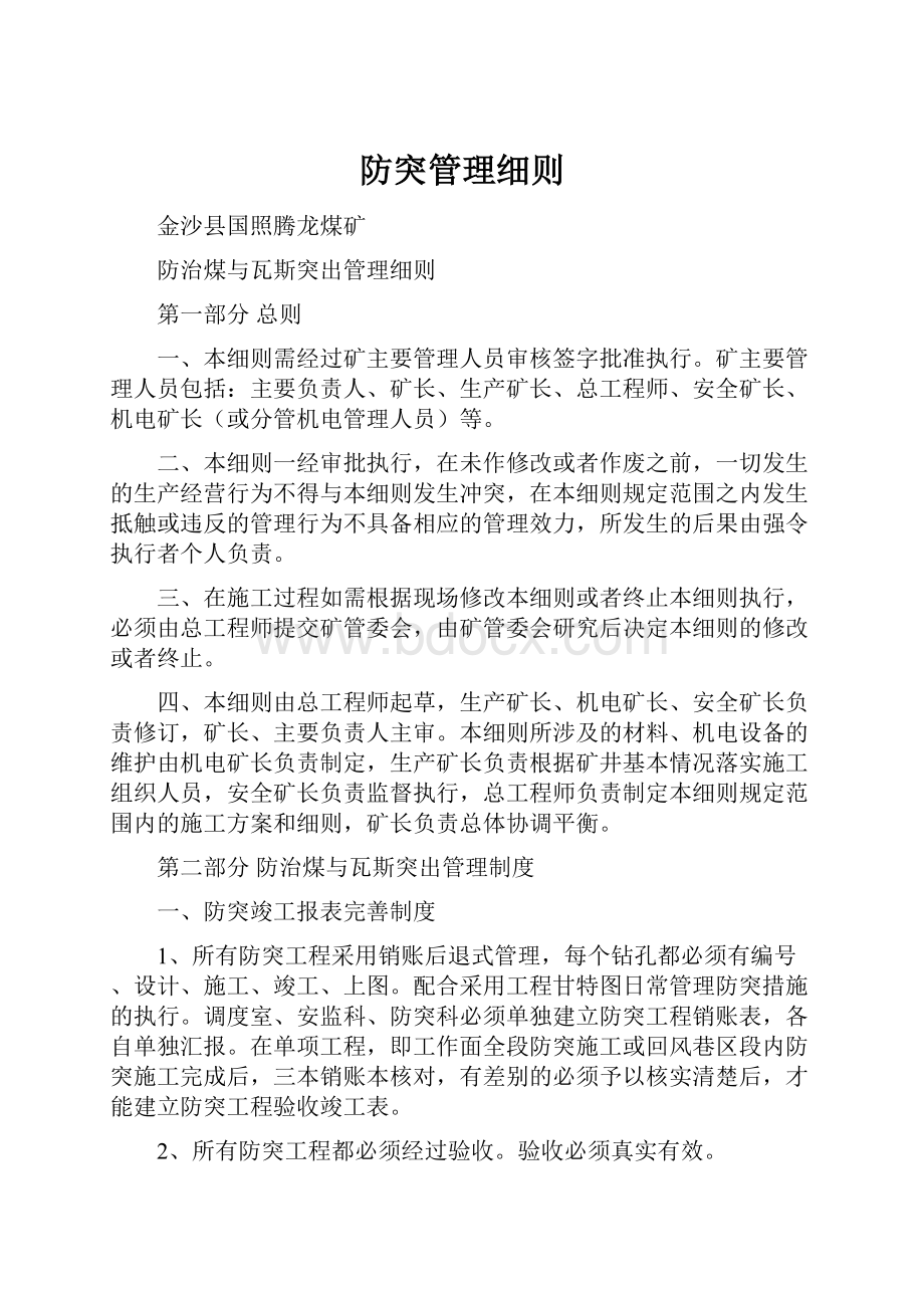 防突管理细则.docx