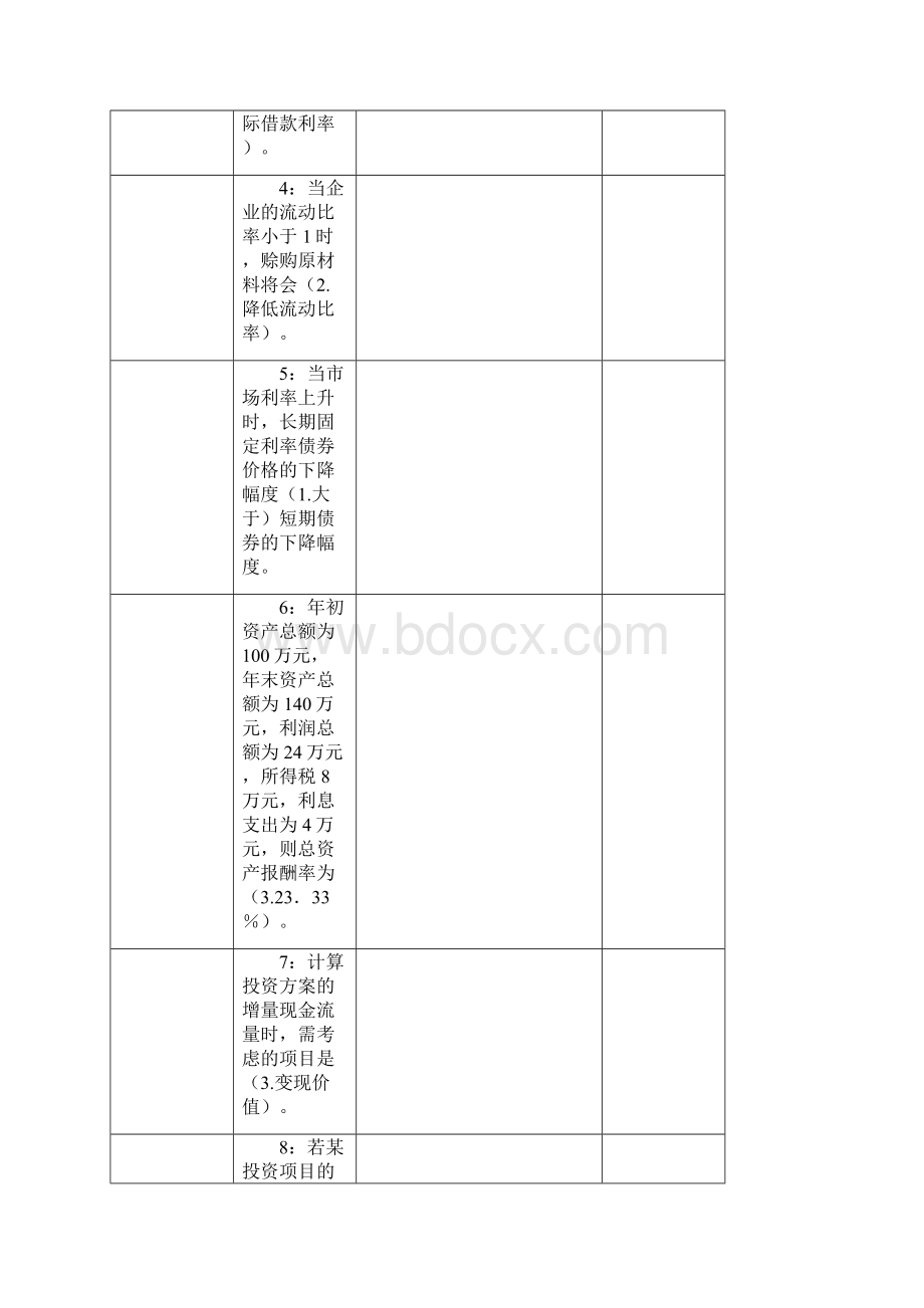 财务管理答案63284.docx_第2页