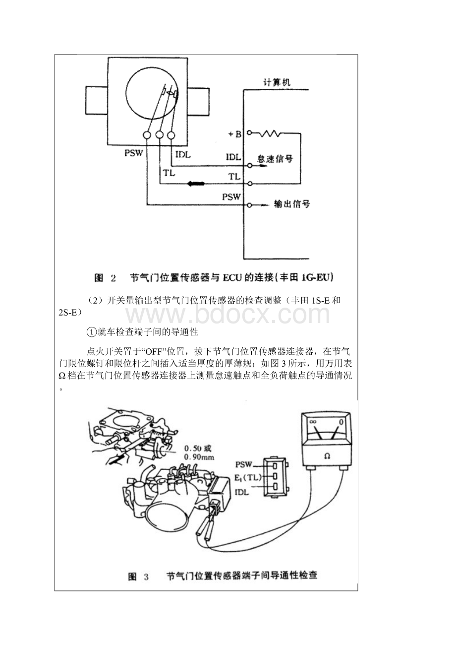 节气门位置传感器构造原理与检测.docx_第2页