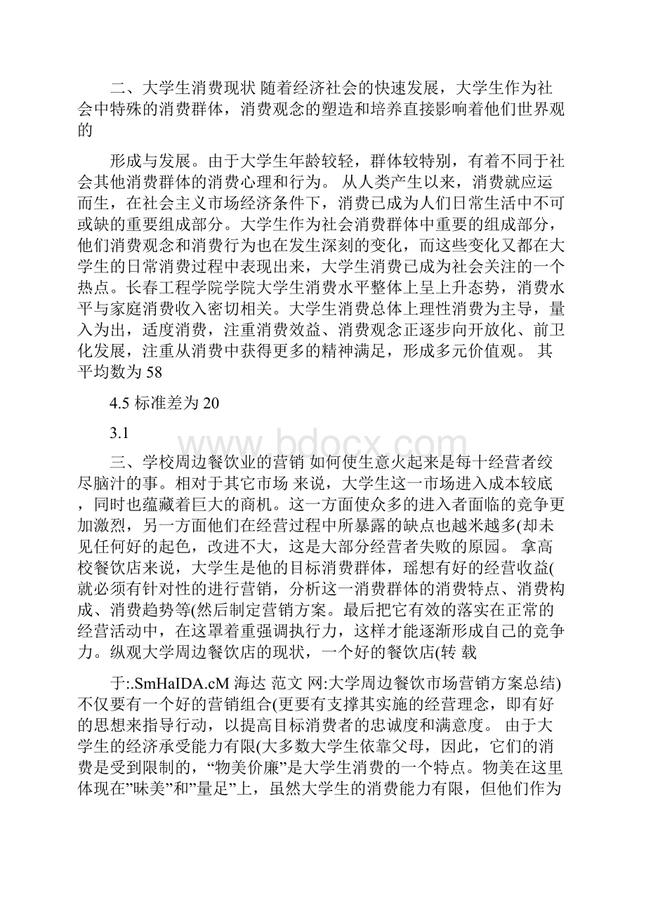 大学周边餐饮市场营销方案总结.docx_第2页