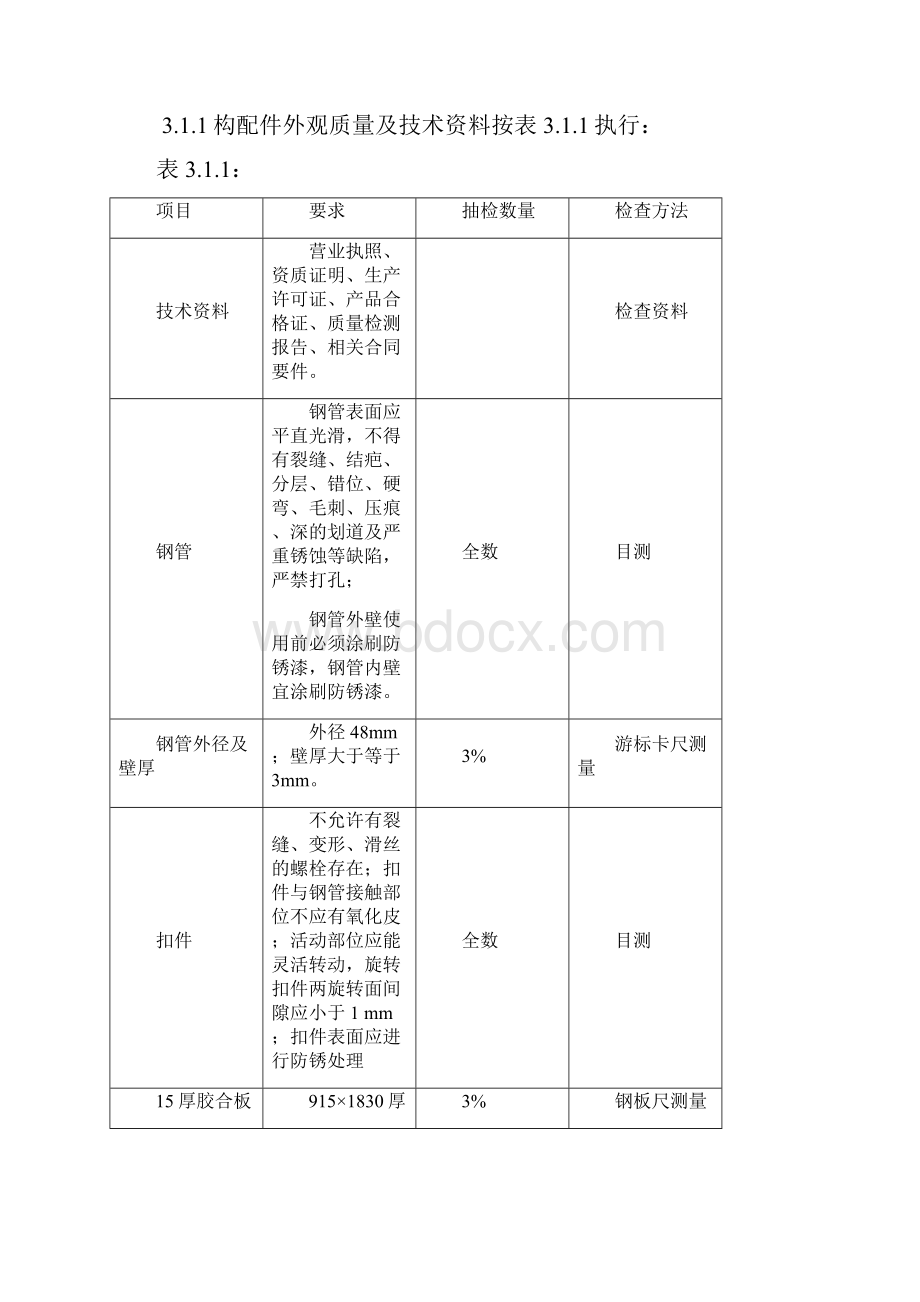 满堂脚手架搭设施工方案之欧阳治创编.docx_第3页