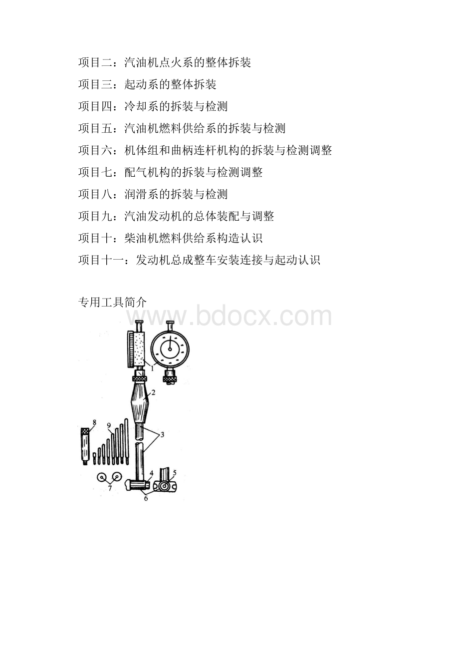 汽车发动机拆装与检测实训报告.docx_第3页