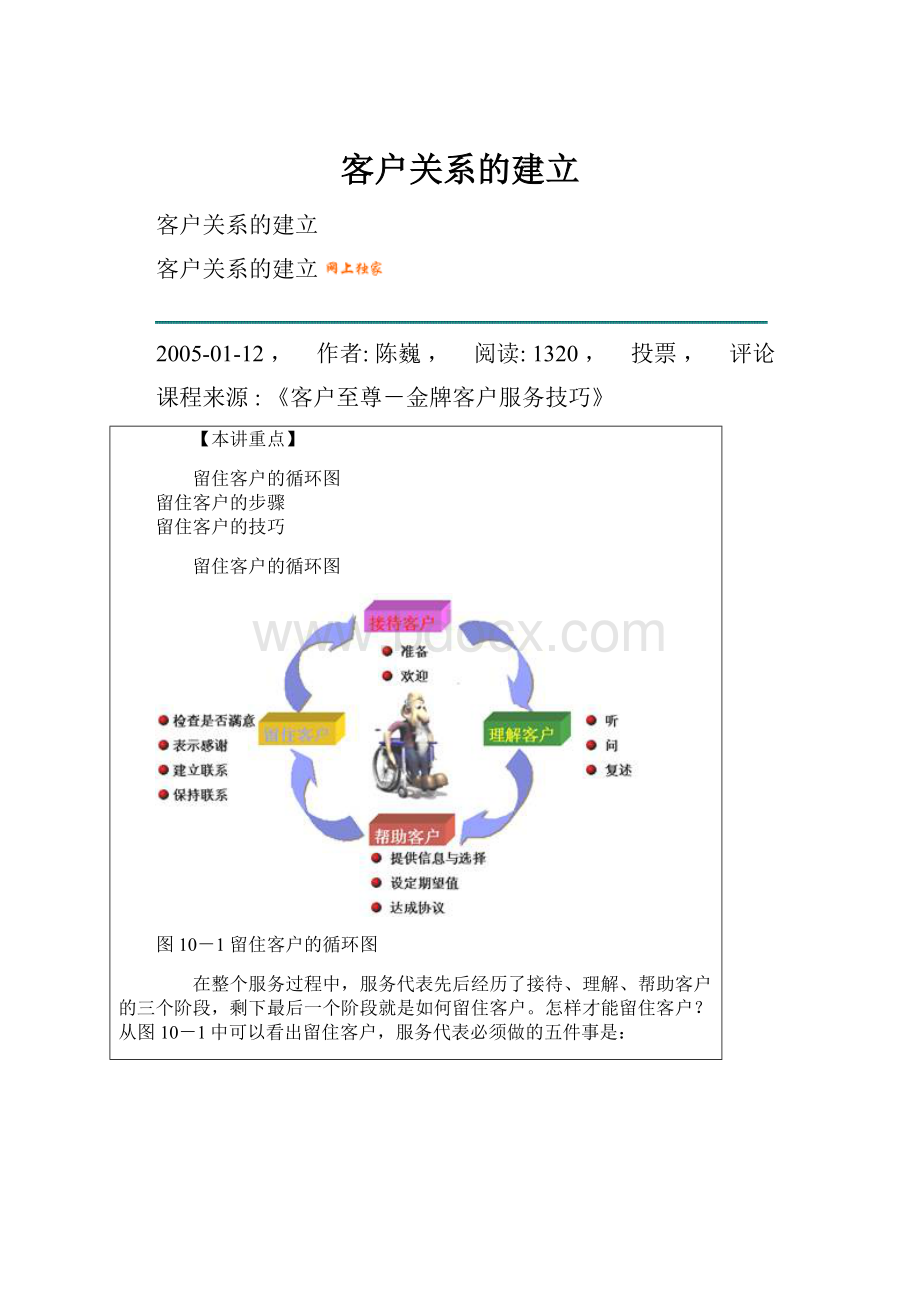 客户关系的建立.docx_第1页