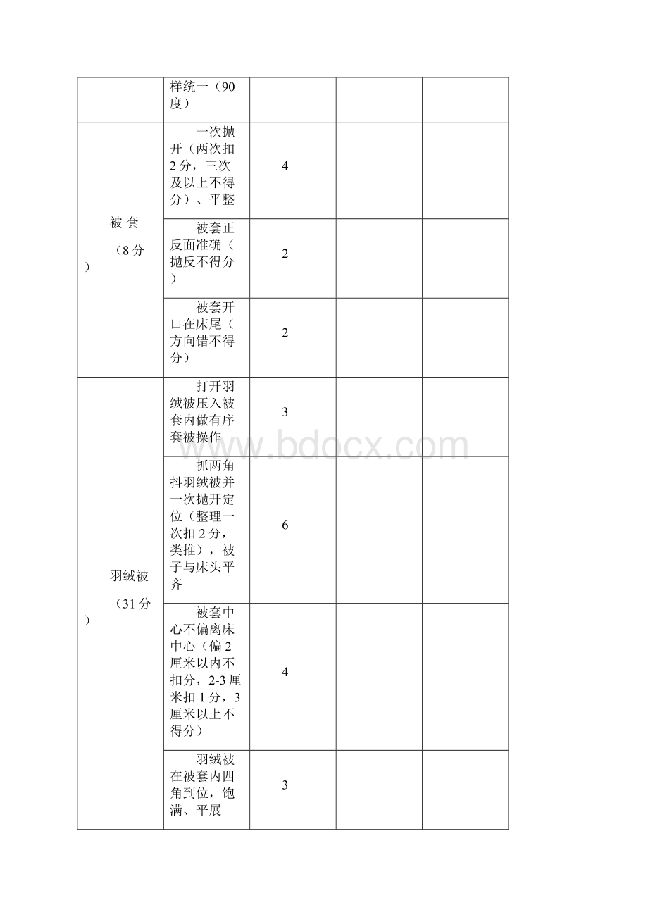 旅游饭店服务技能大赛比赛标准doc 33页.docx_第3页