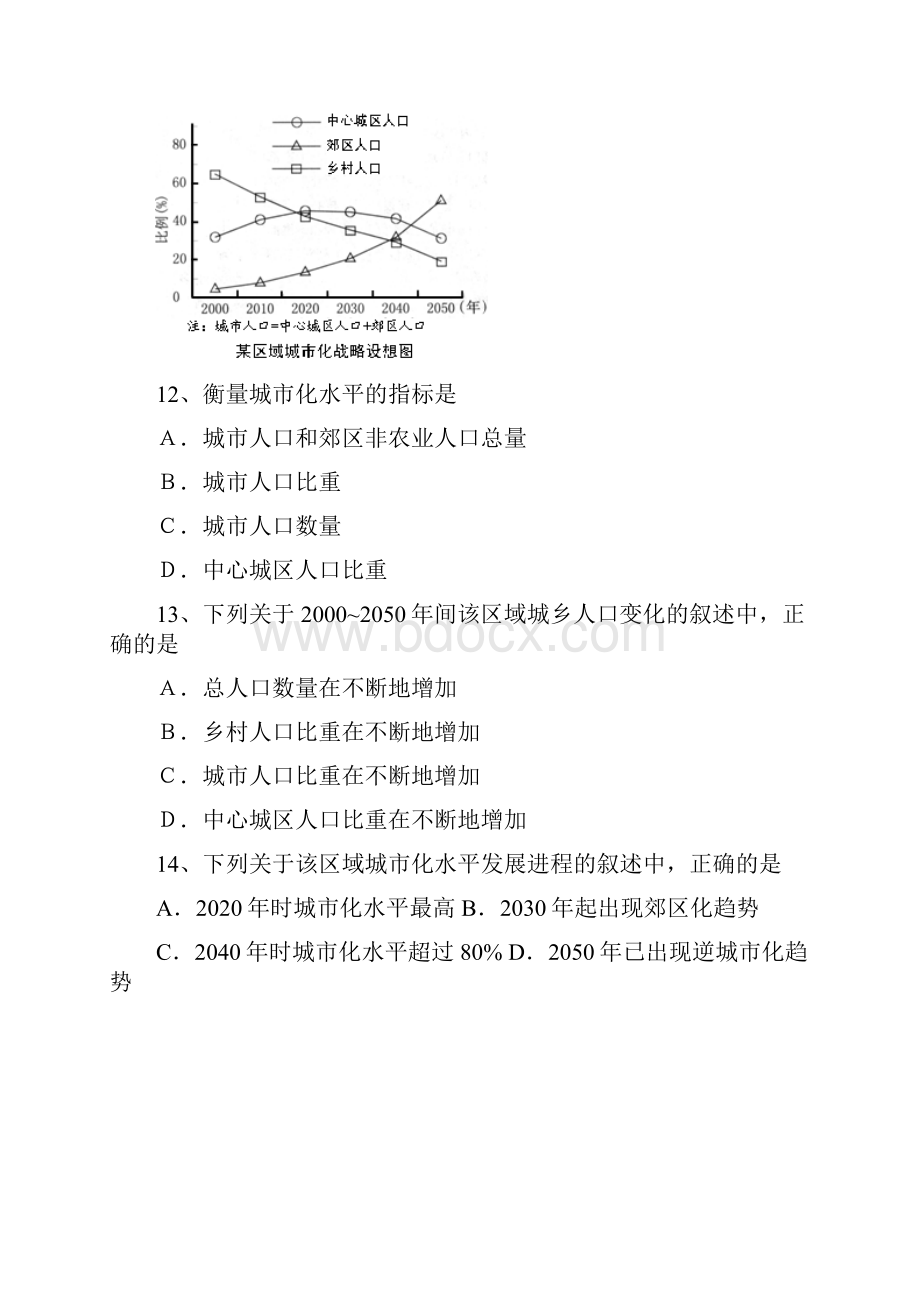 高中地理选择题.docx_第2页