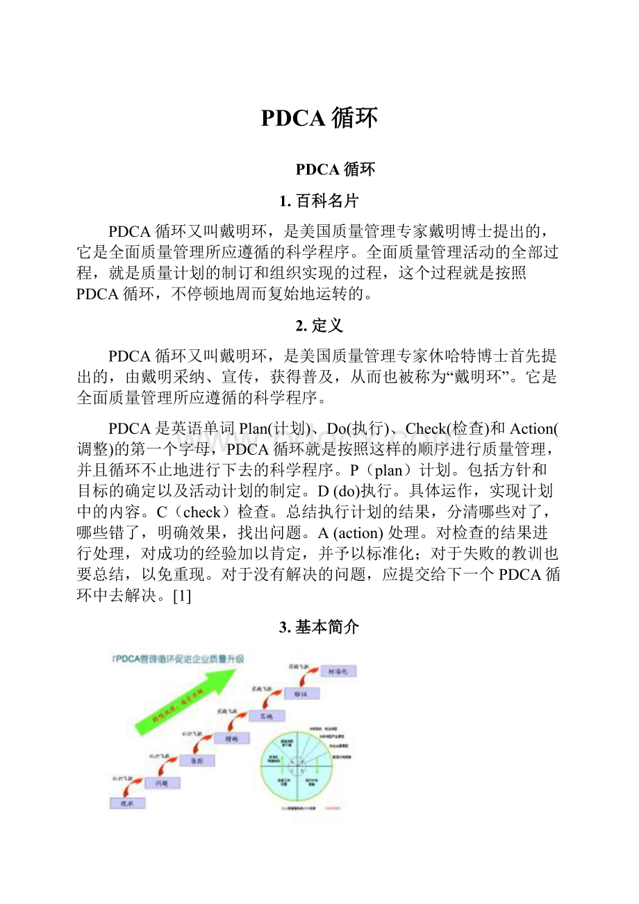 PDCA循环.docx