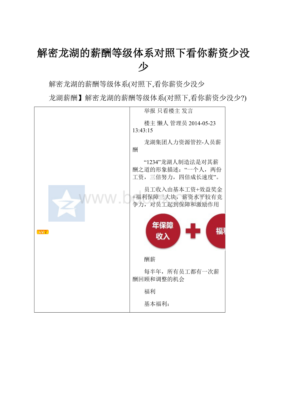 解密龙湖的薪酬等级体系对照下看你薪资少没少.docx_第1页