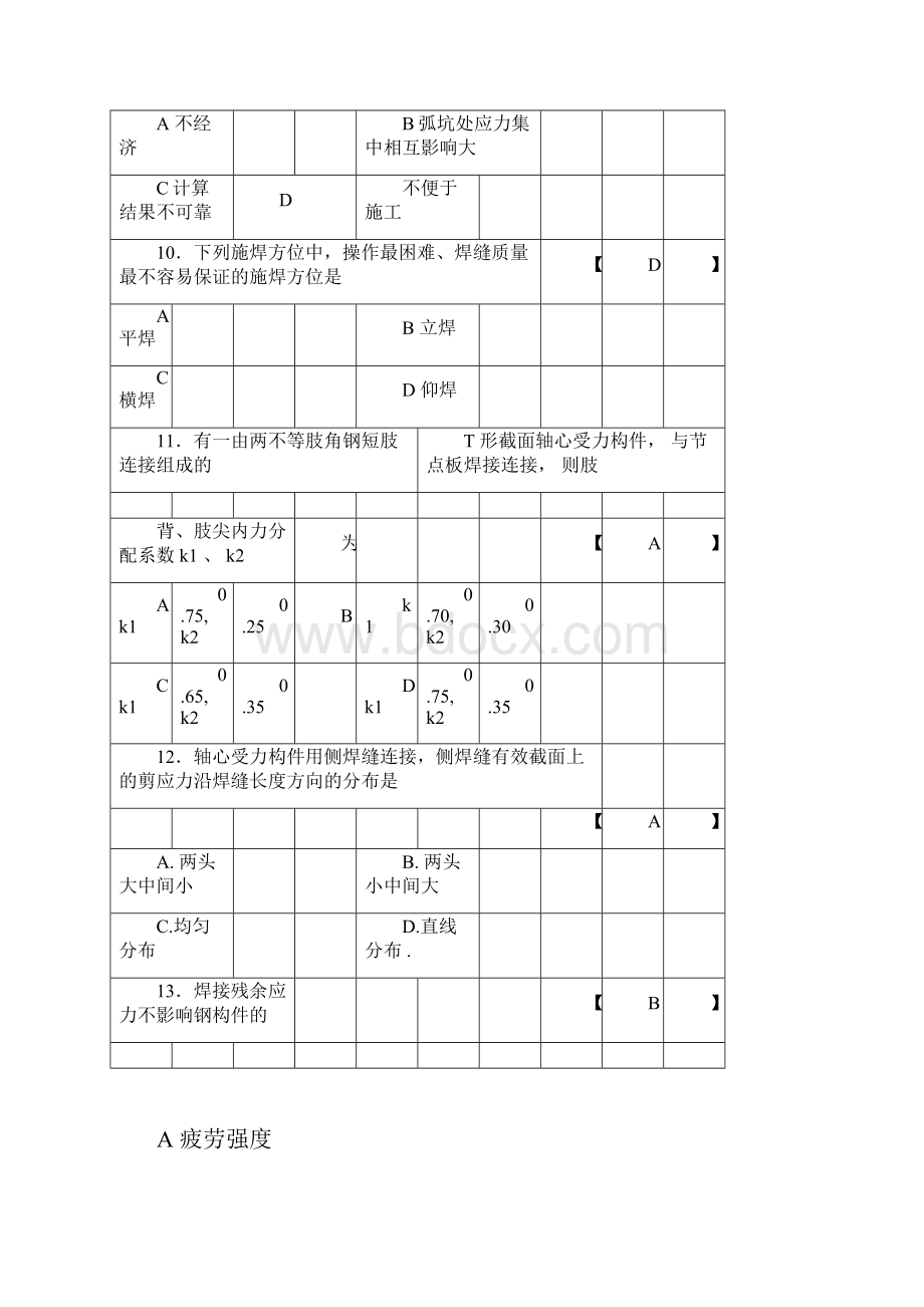 钢结构设计原理题库及答案.docx_第3页