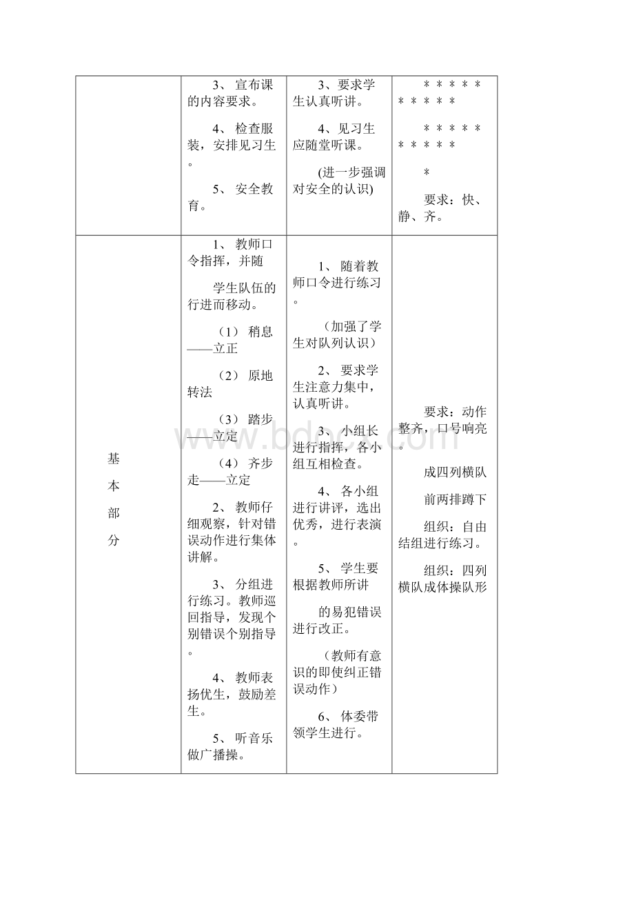 八年级全册体育教案.docx_第3页