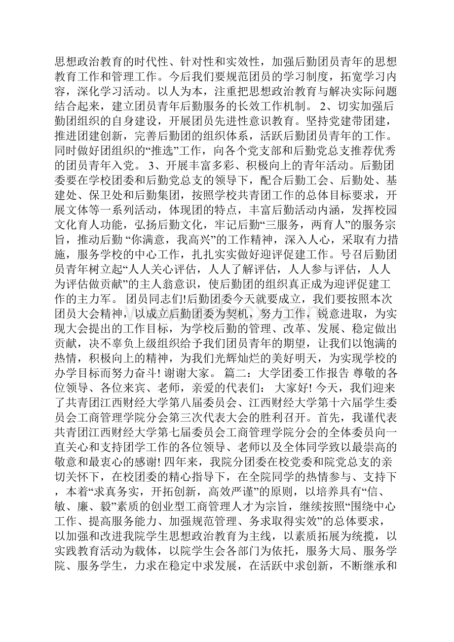 大学团委工作报告.docx_第2页