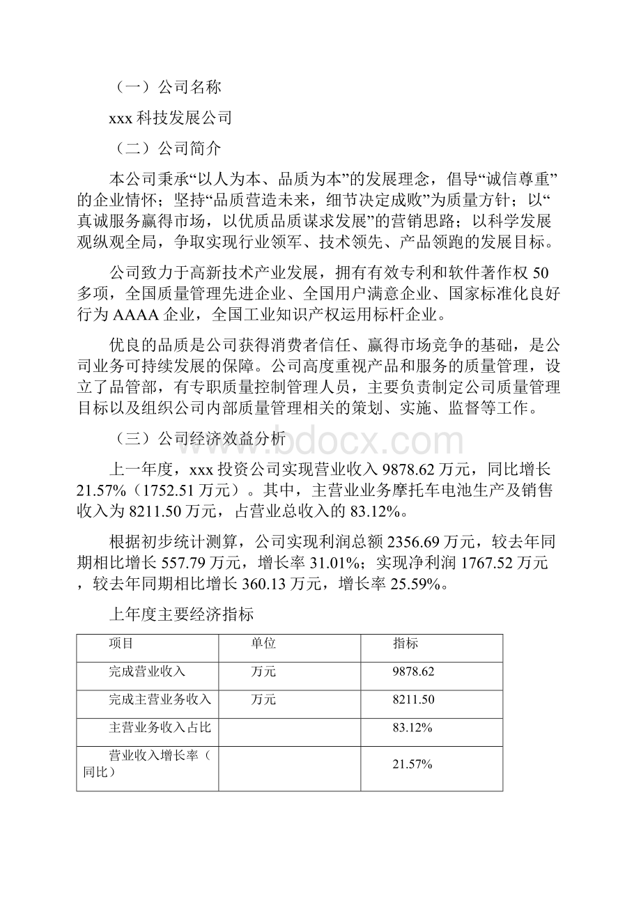 摩托车电池项目可行性研究报告.docx_第2页